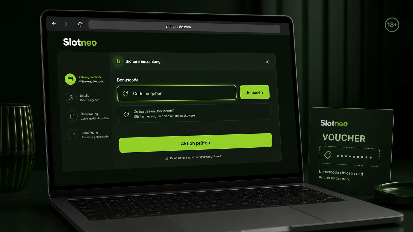 Slotneo Bonus Code und Bonuscode
