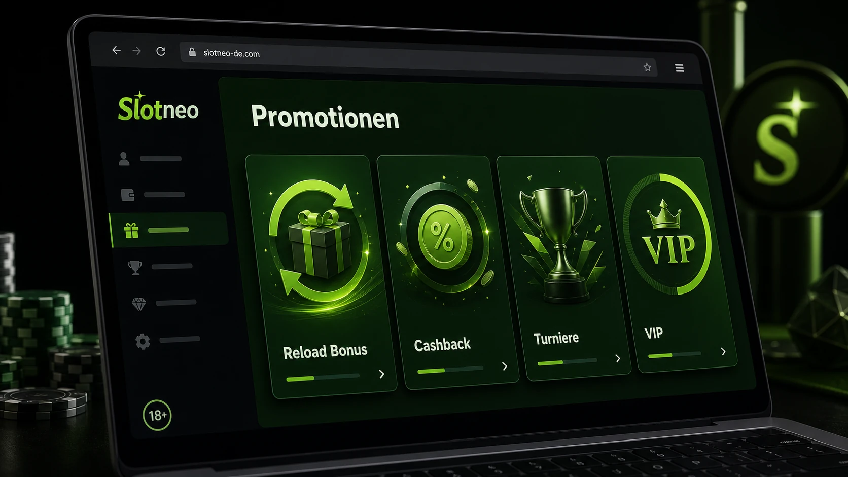 Weitere Slotneo Promotionen